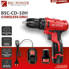 BSC Power CD-10H 12V Cordless Drill/Screwdriver