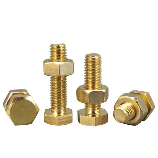 BRASS HEX BOLT(3*12)