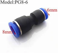 Pneumatic Fitting( PG- 8*6)