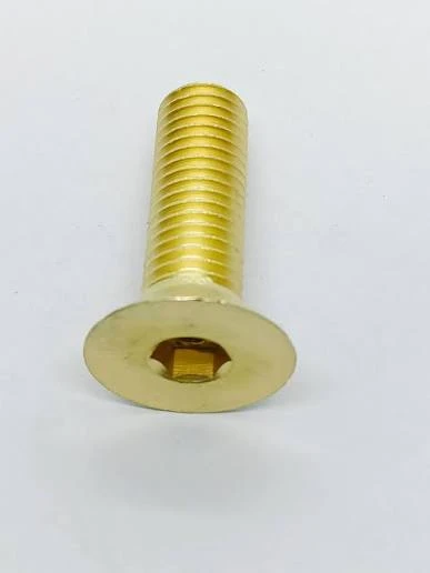 BRASS HEX BOLT(LN CSK-3*12)