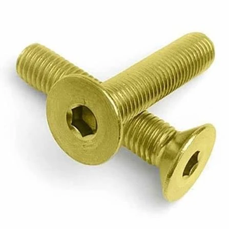 BRASS HEX BOLT(LN CSK--5*20)