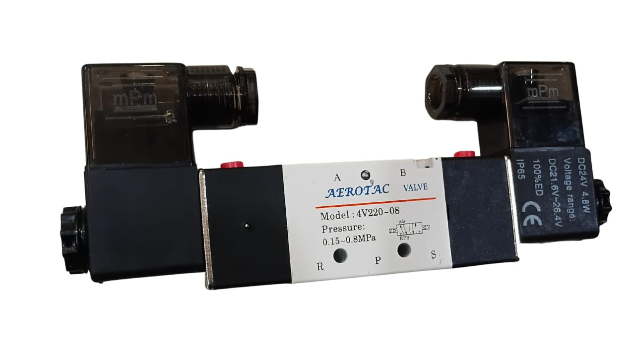 PNEUMATIC SOLENOID VALVE(4V-220-08)