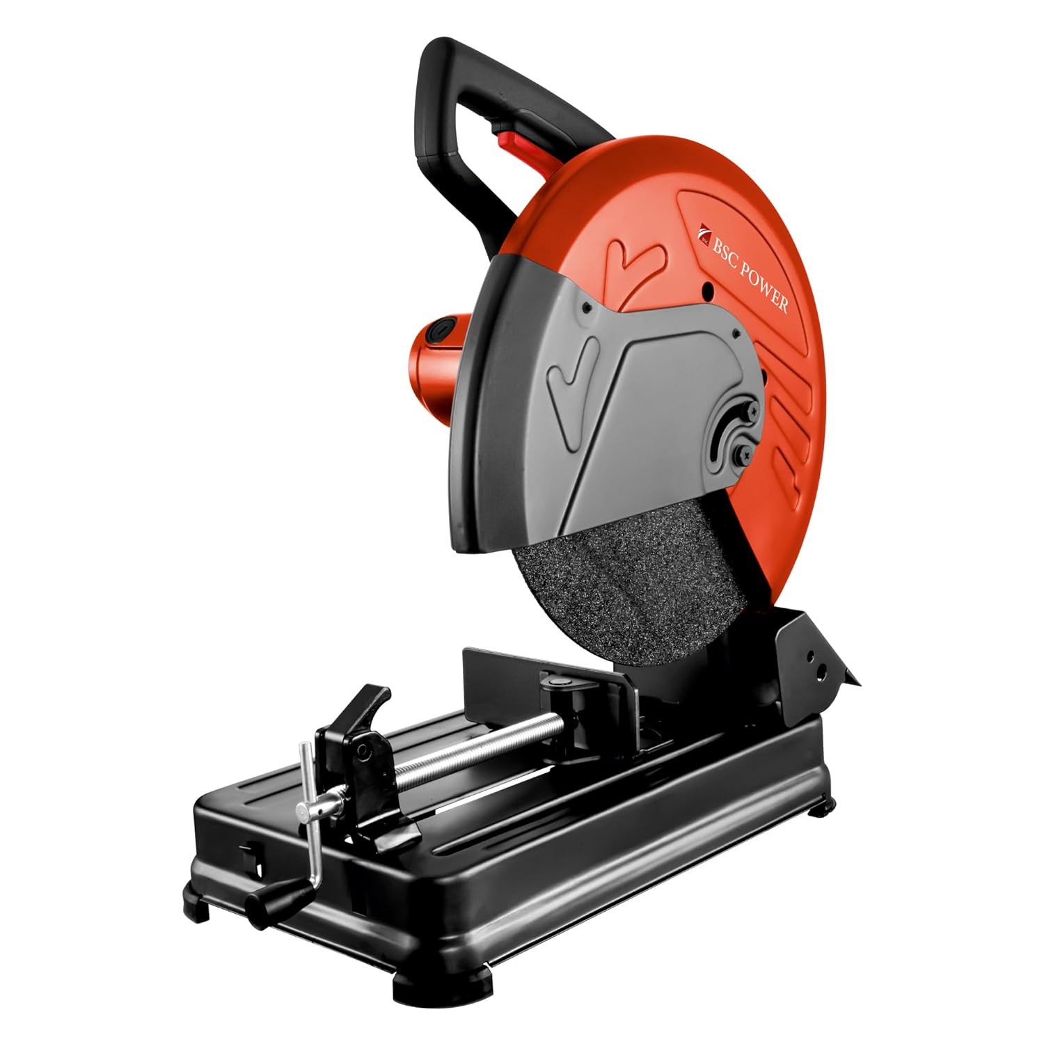 BSC POWER BSC-COM-9280 CUT OFF SAW, 2500W | 3800RPM CHOP SAW, POWER SAW WITH HEAVY DUTY STEEL BASE, ELECTRIC CUT OFF SAW, PROFESSIONAL CUT OFF SAW MACHINE WITH 1PCS 355MM CUTTING DISC