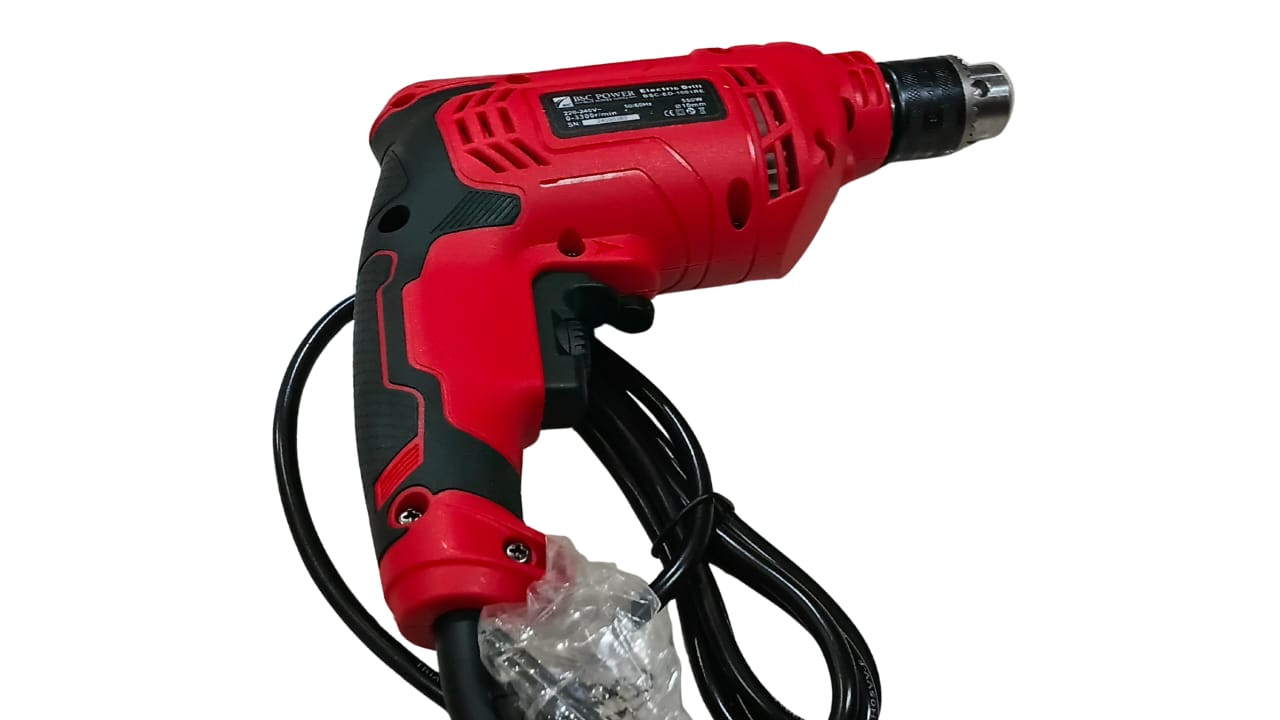 BSC POWER 550 W Electric Drill Machine with Variable Speed and Lock On Button (BSC ED 1001RE)