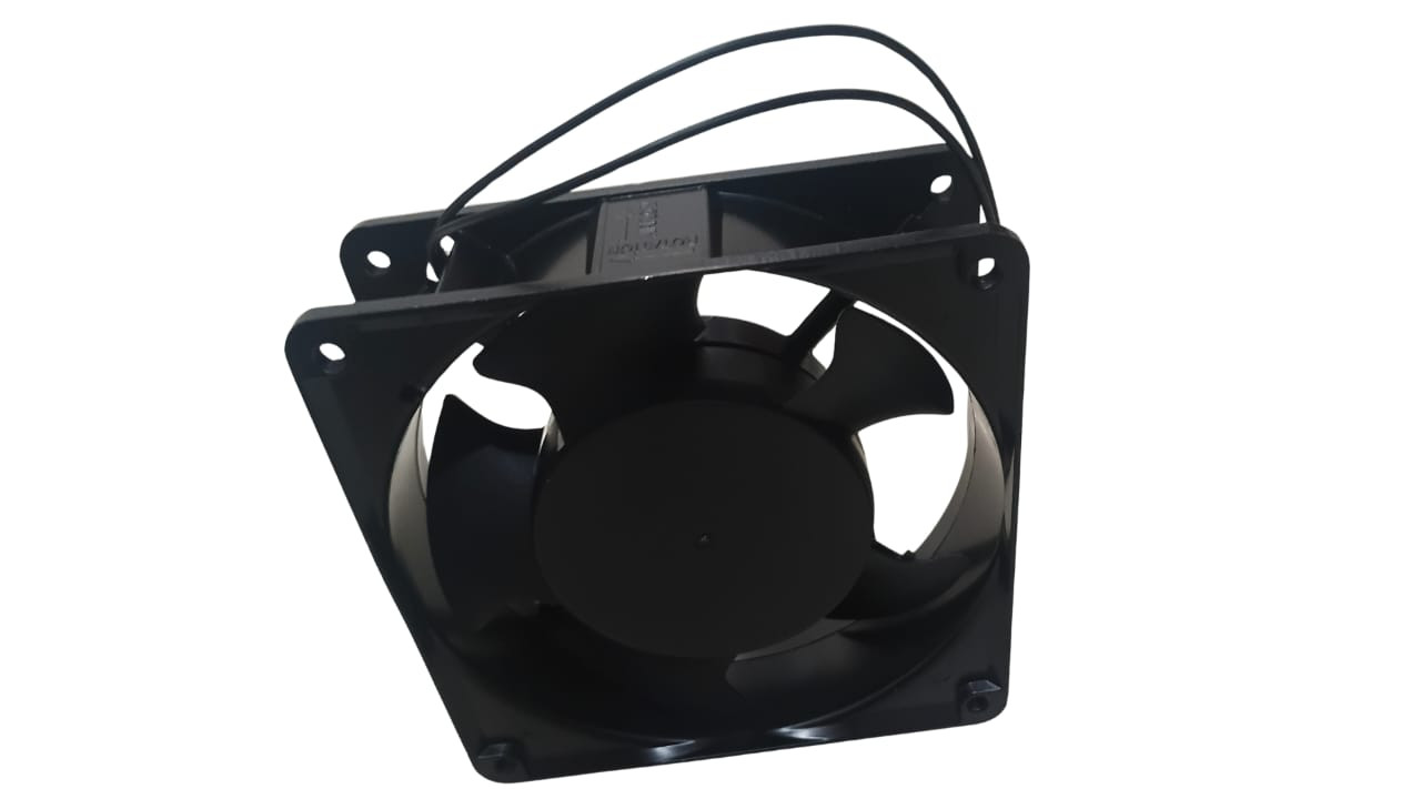AC Axial Cooling Fan 12A230HSAC (12x12x3.8 cm) | 220-240V High Speed Metal Exhaust Fan